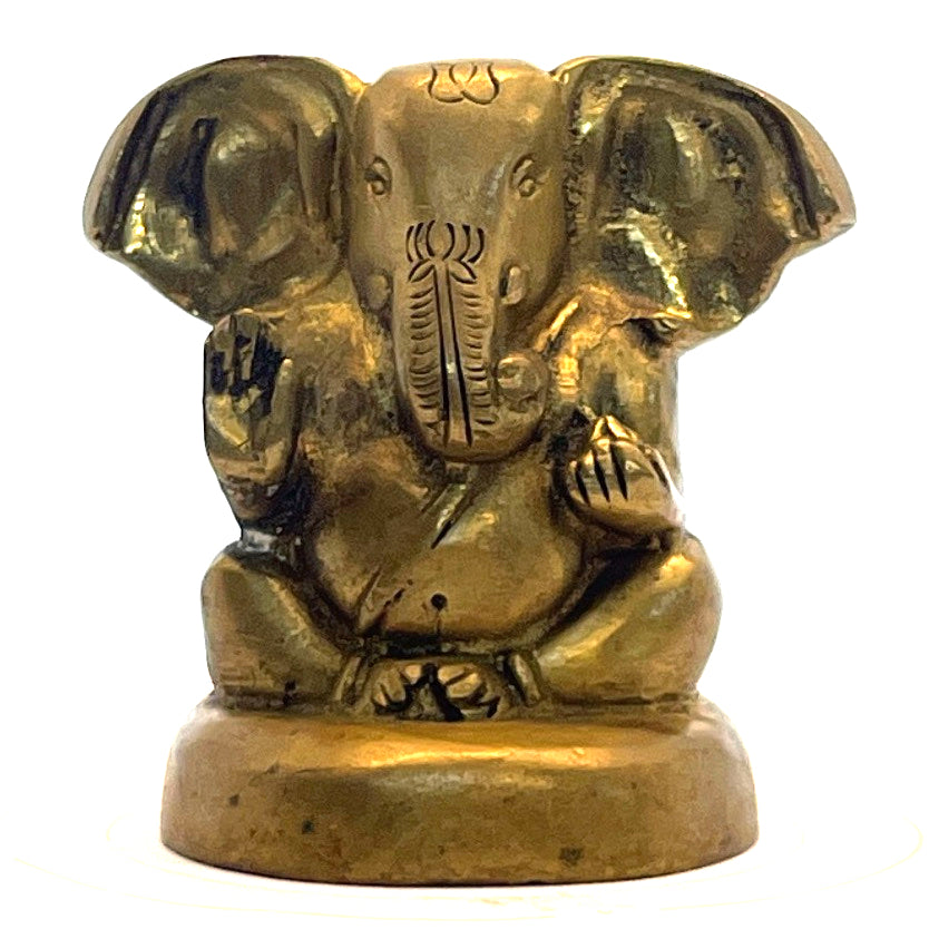 Brass Ganesha Figurine