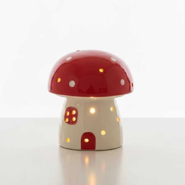 Ceramic Mushroom Light