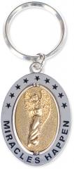 Miracles Happen Keychain