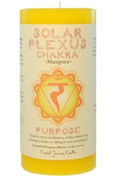 Solar Plexus Chakra 3x6 Pillar