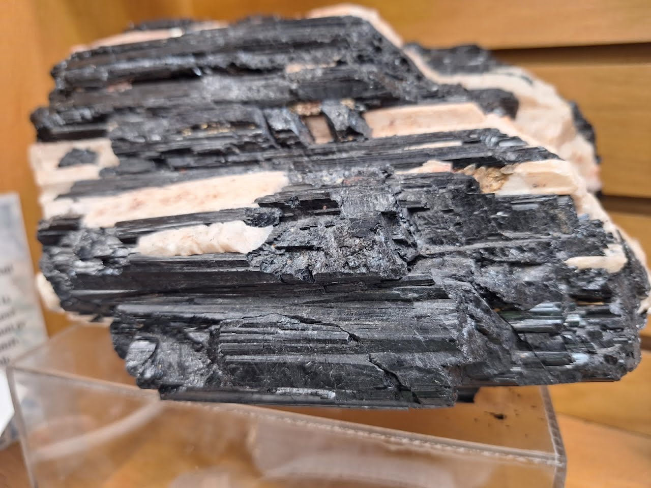 20-Pound Black Tourmaline with Mica – Protection & Energy Shield