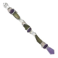 Quantum Love Moldavite Wand