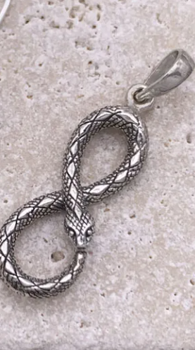 Ouroboros Infinity Mini Pendant