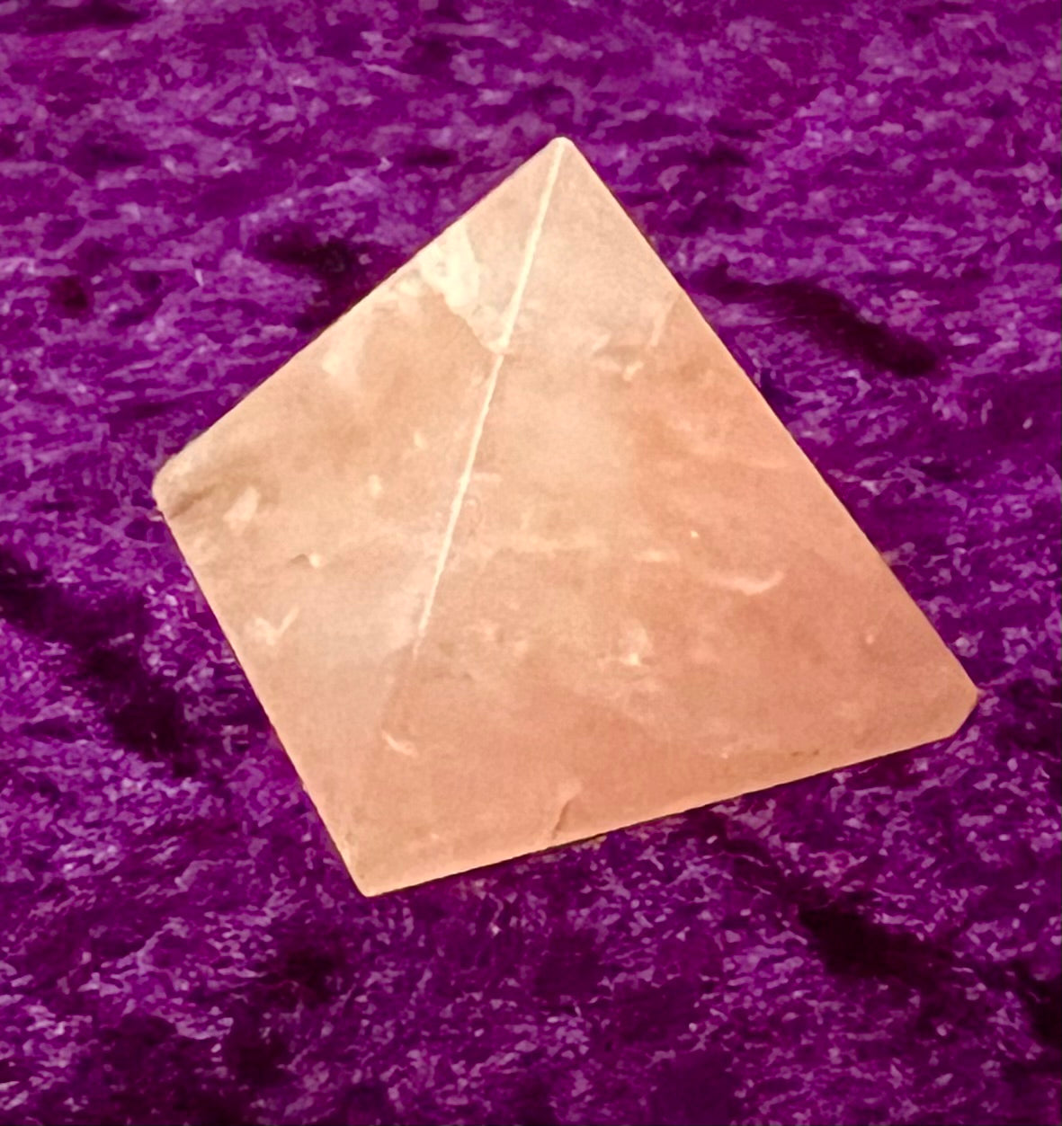 Rose Quartz Pyramid