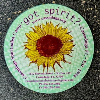 Cassadaga Vinyl Magnet 3"
