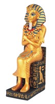 Egyptian King Tut Statue - Regal Symbol of History