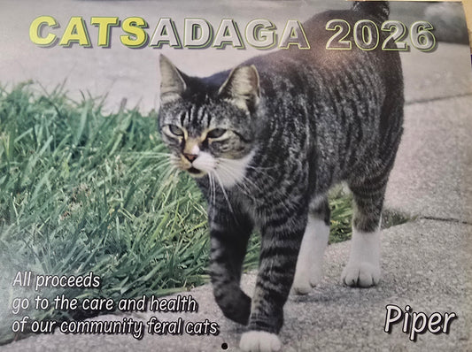 2026 Catsadaga Wall Calander