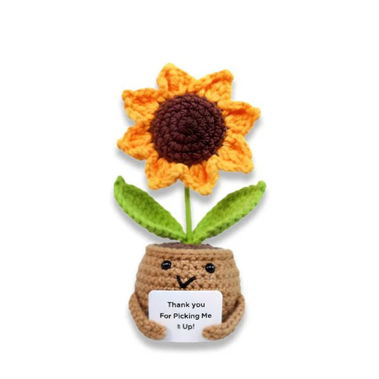 Sunflower Crochet Positive Pal