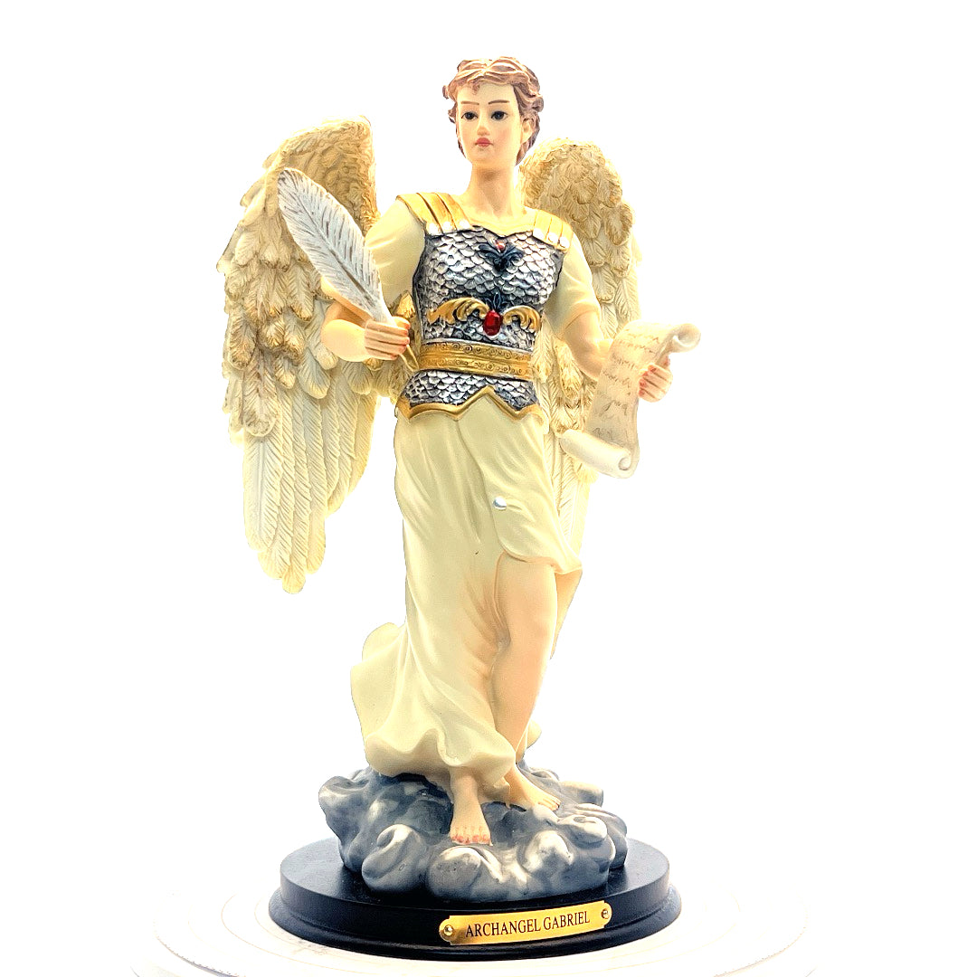 Archangel Gabriel Statue 12" - Symbol of Divine Guidance