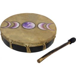 Ceremonial Drum-Moon Phases