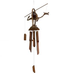 Bamboo Windchime Animated - Dragon