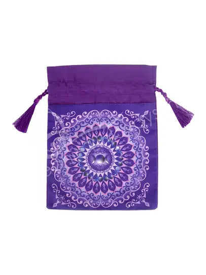 Printed Bag With Tassels