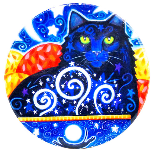 Black Cat Coaster