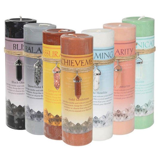 Crystal Energy Candle