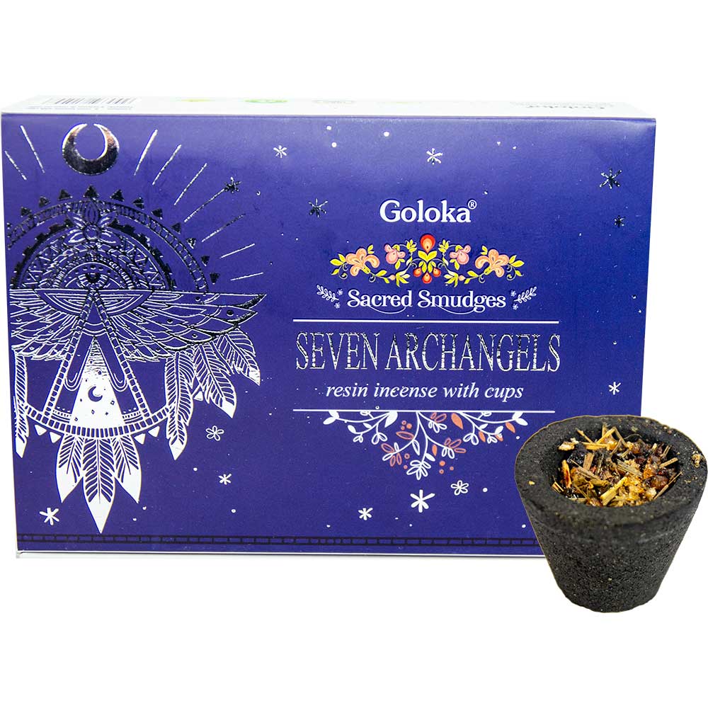 Goloka Sacred Smudges Resin Cups