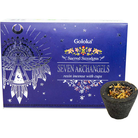 Goloka Sacred Smudges Resin Cups