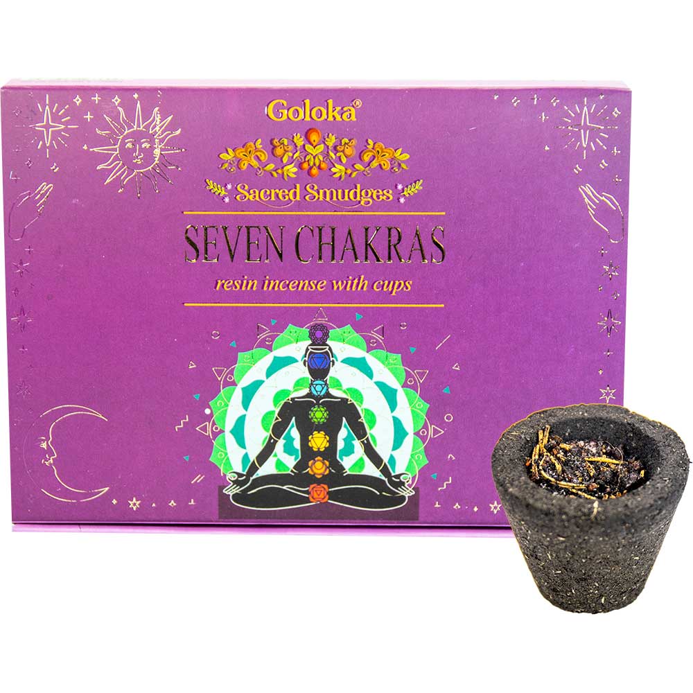 Goloka Sacred Smudges Resin Cups