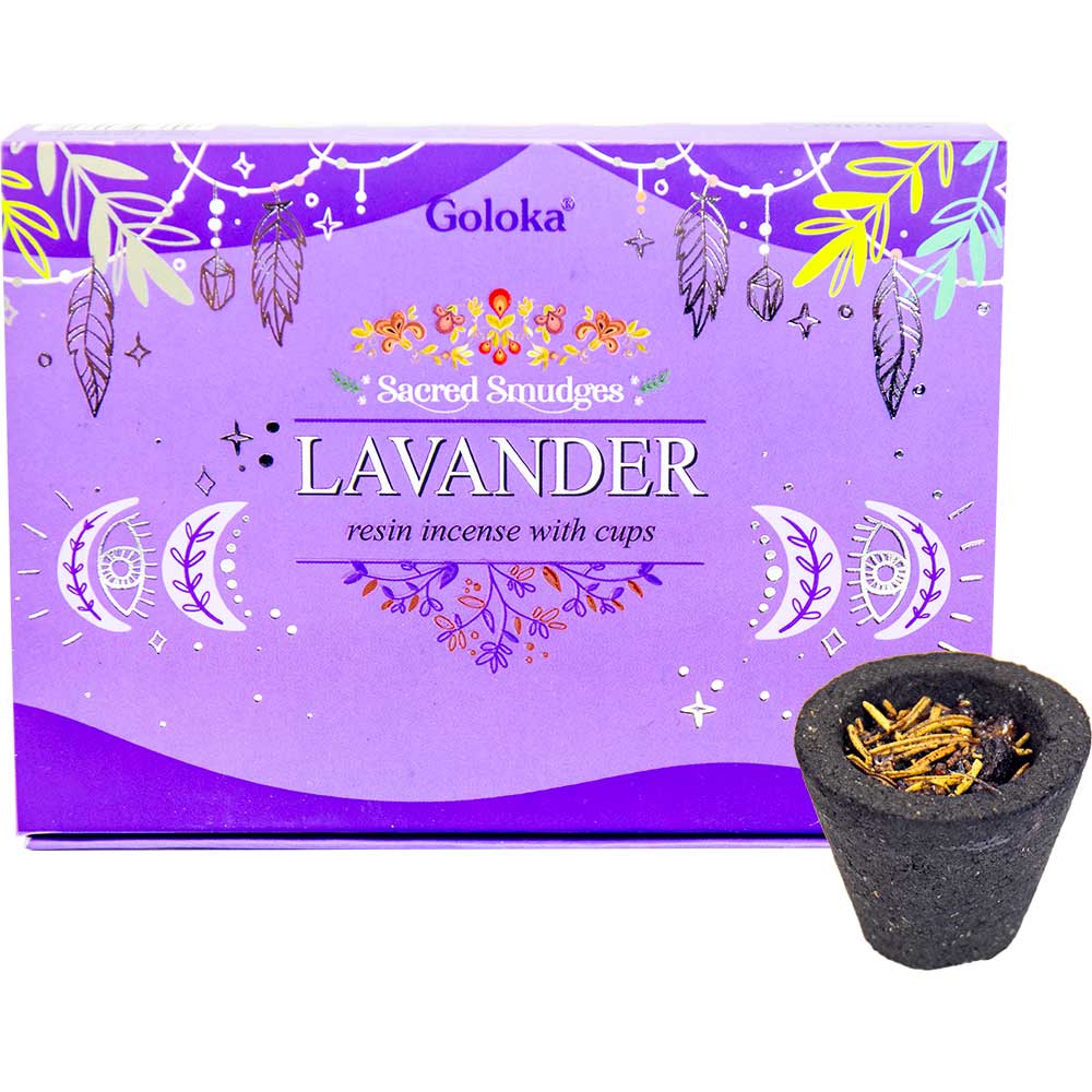 Goloka Sacred Smudges Resin Cups
