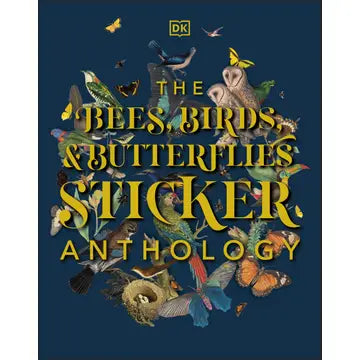 Bees, Birds & Butterflies Sticker Anthology