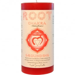 Chakra 3x6 Pillar Candle
