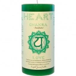 Chakra 3x6 Pillar Candle