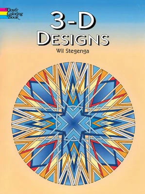 3-D Designs Coloring Book