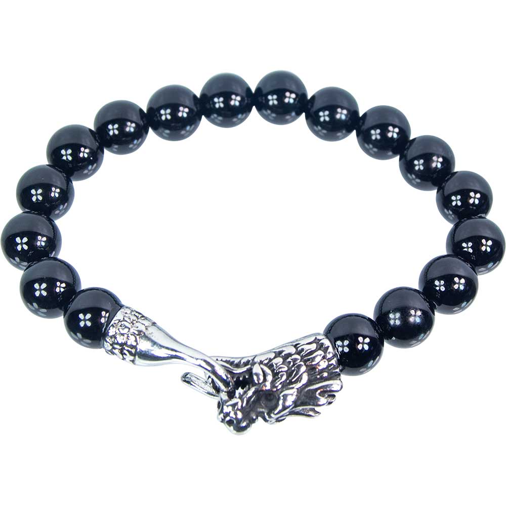 Elastic Bracelet 10mm Round Bead