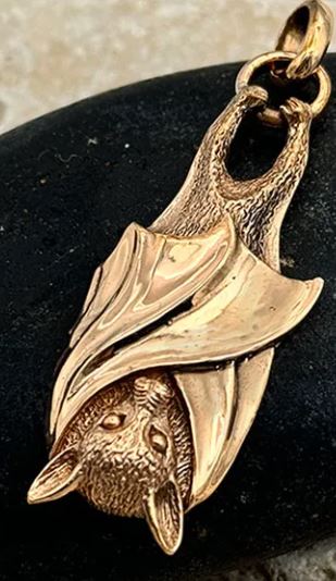 Bat Bronze Pendant
