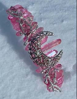 Crystal Crown - Bright Pink Aura
