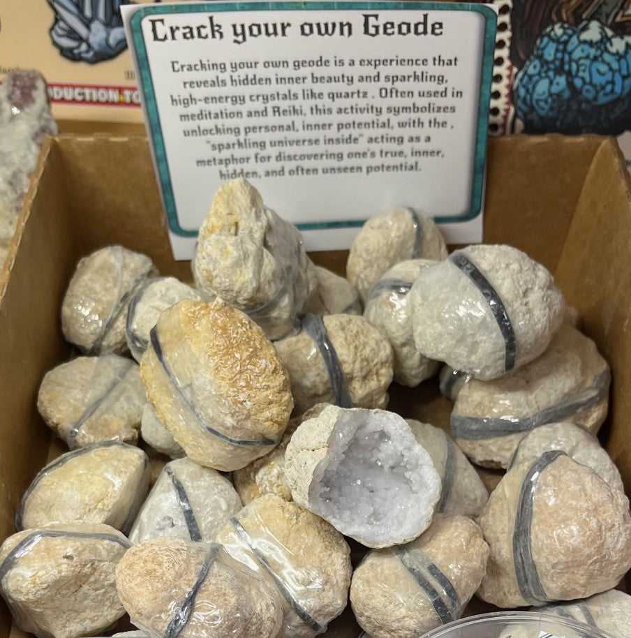 Cracked Open Geodes