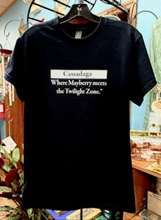 Mayberry/Twilight Zone T-shirt-Regular Cut-Black
