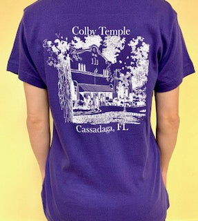 Mayberry/Twilight Zone T-shirt-Regular Cut-Purple