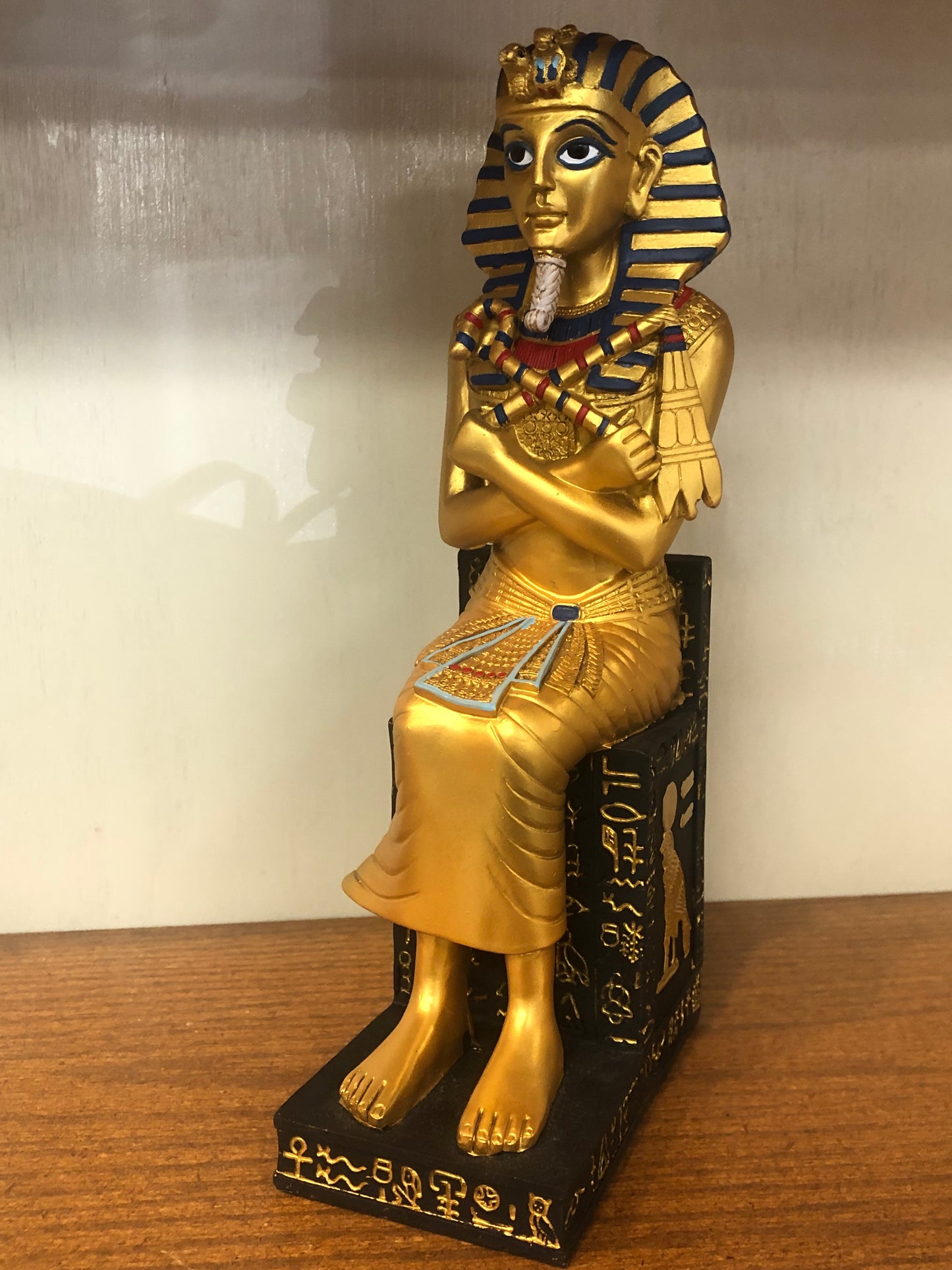 Egyptian King Tut Statue - Regal Symbol of History