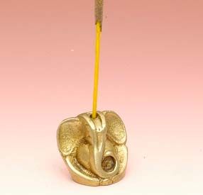Brass Ganesha Incense Burner