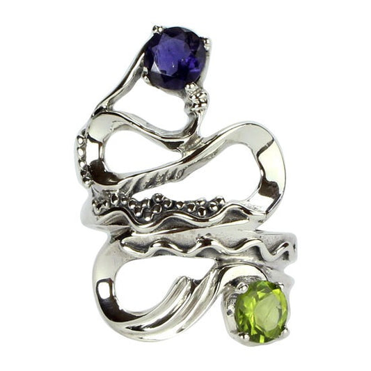Dragon Energy Sterling Silver Ring