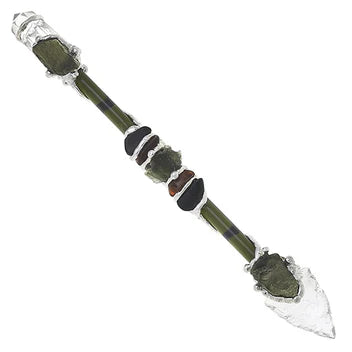 Moldavite Wands