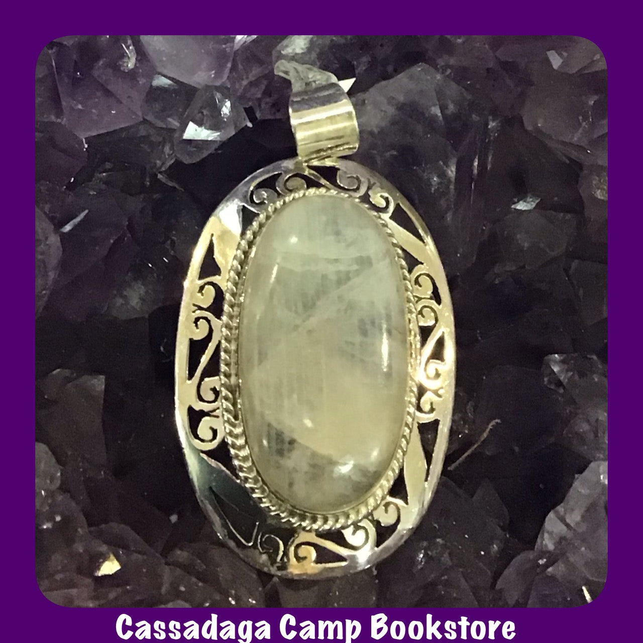 Moonstone Sterling Silver Pendant