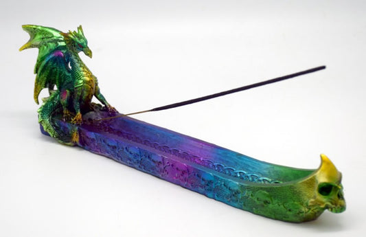 Multi-Color Dragon Incense Burner – Protection & Spiritual Power