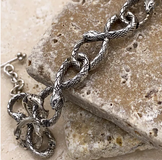 Ouroboros Snake Bracelet