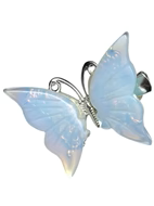 Opalite Halo Butterfly Clips – Ethereal Glow of Transformation