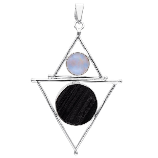 Mystic Element Sterling Silver Pendant E145