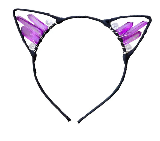 Purple Cat Ears