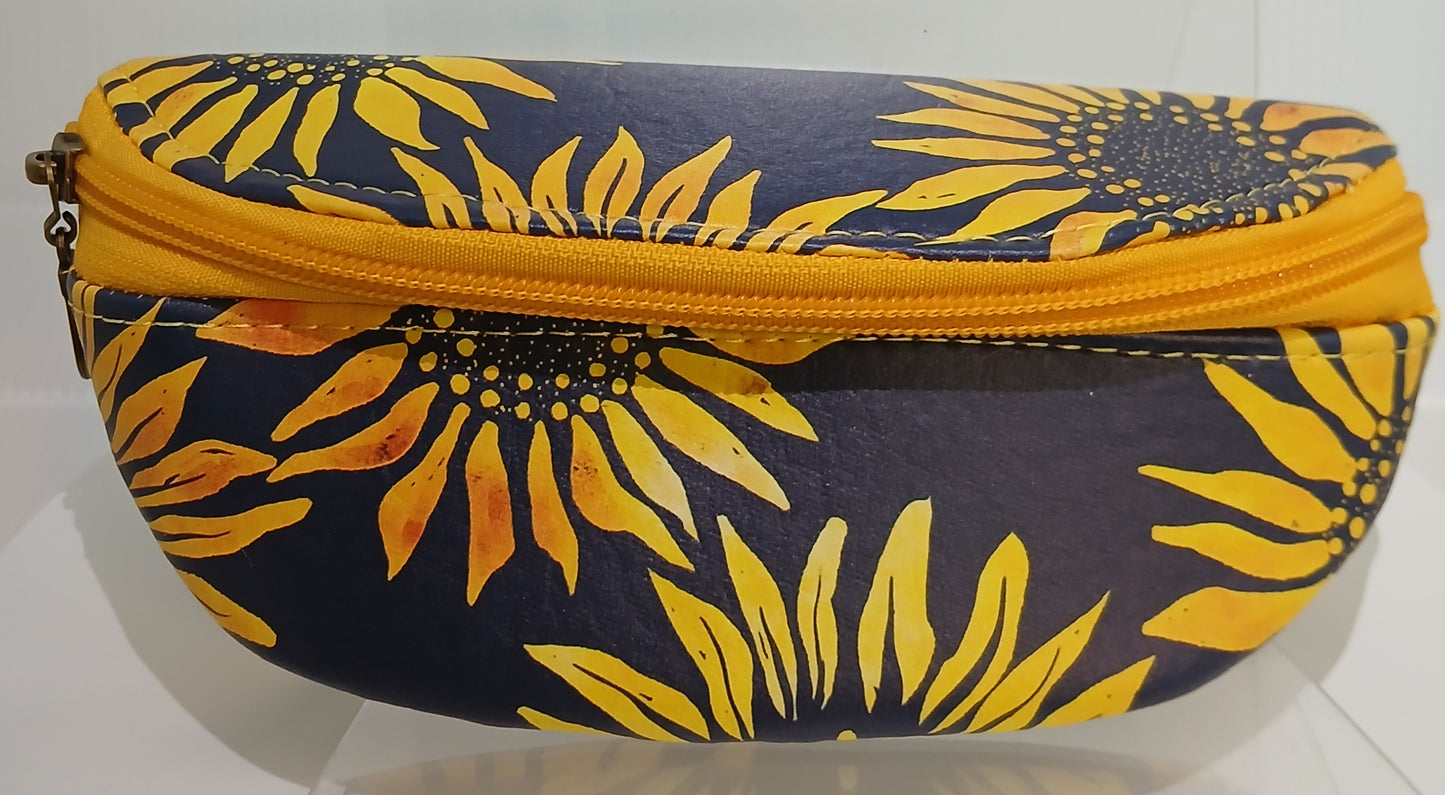 Sunflower Eyeglass & Sunglasses Case – Symbol of Positivity & Light