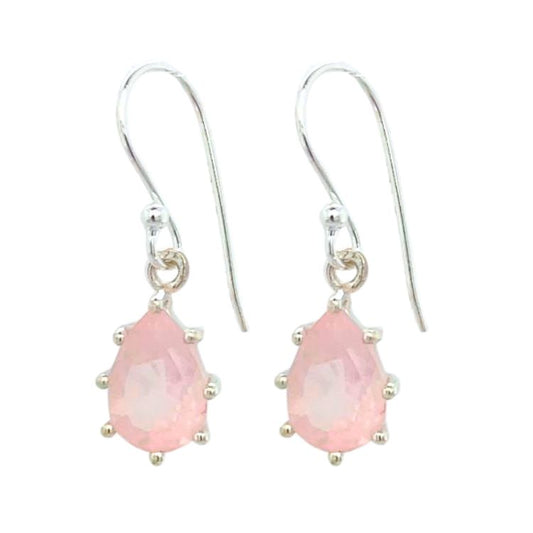 Rose Quartz Darling Earrings – Elegance, Love & Emotional Healing