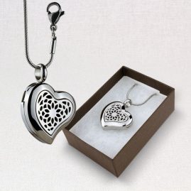 Aromatherapy Locket-Heart