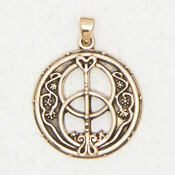 Bronze Pendant - Chalice Well