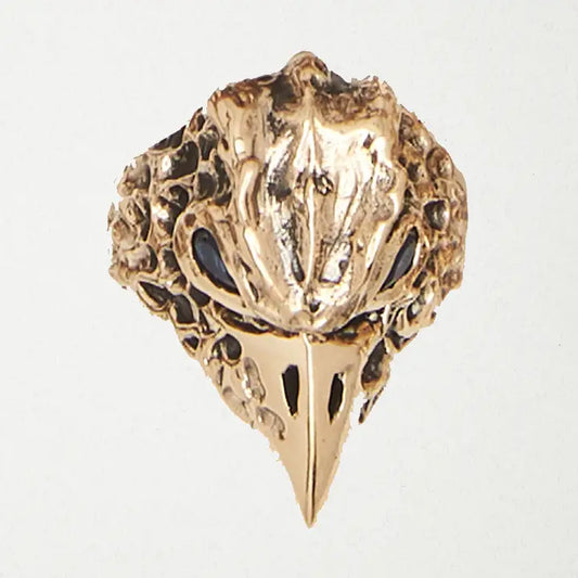 Bronze Ring - Celtic Raven