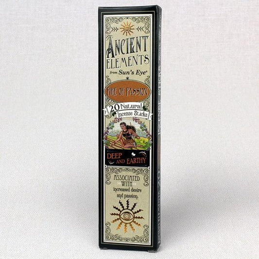 Ancient Elements Fire of Passion Incense – 20 Sticks for Desire