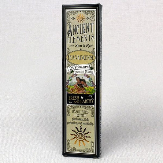 Ancient Elements Frankincense Incense – 20 Sticks for Clarity