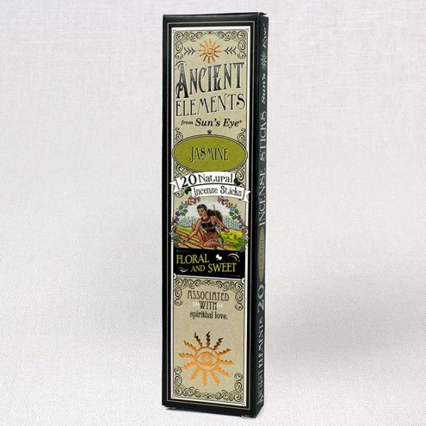 Ancient Elements Jasmine Incense – 20 Sticks for Harmony